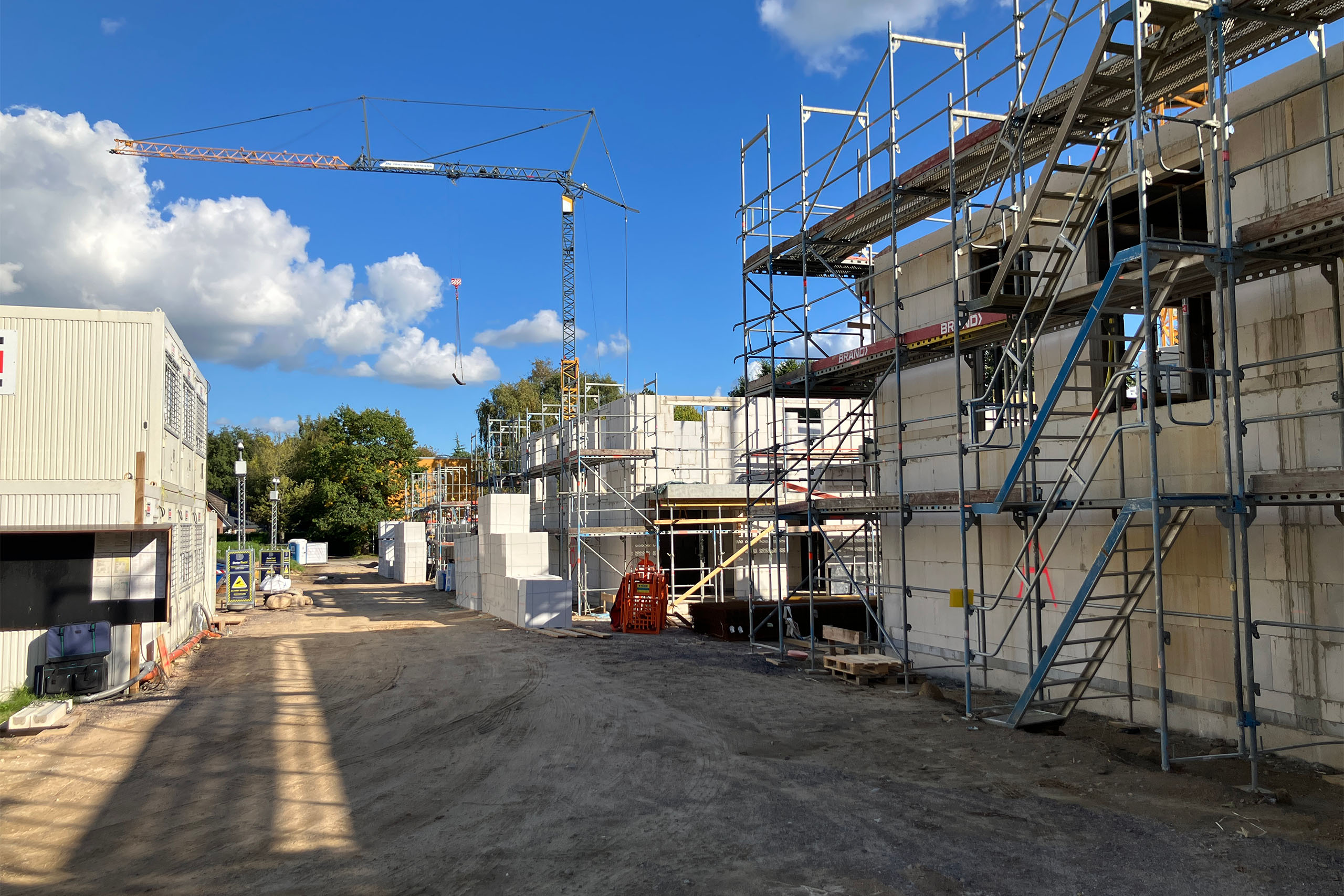 Ansicht Baustelle Itzehoe